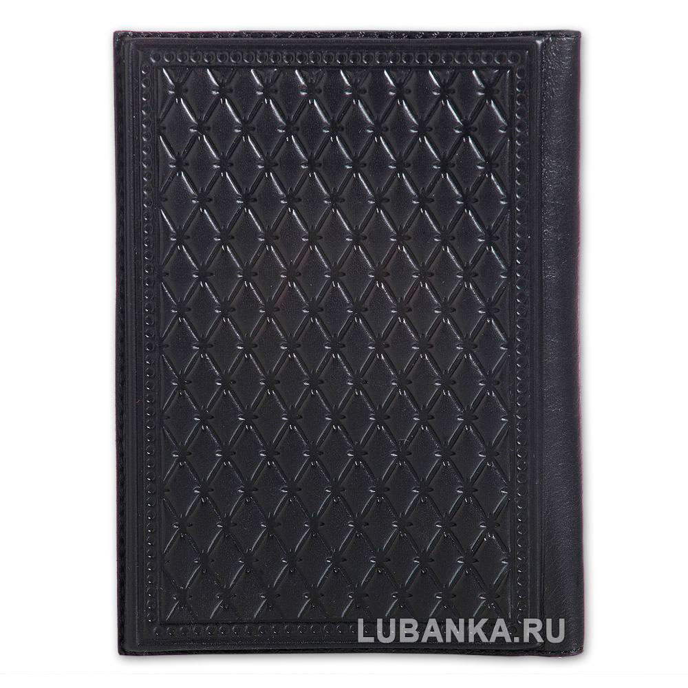 Обложка для паспорта «МЧС», чёрная