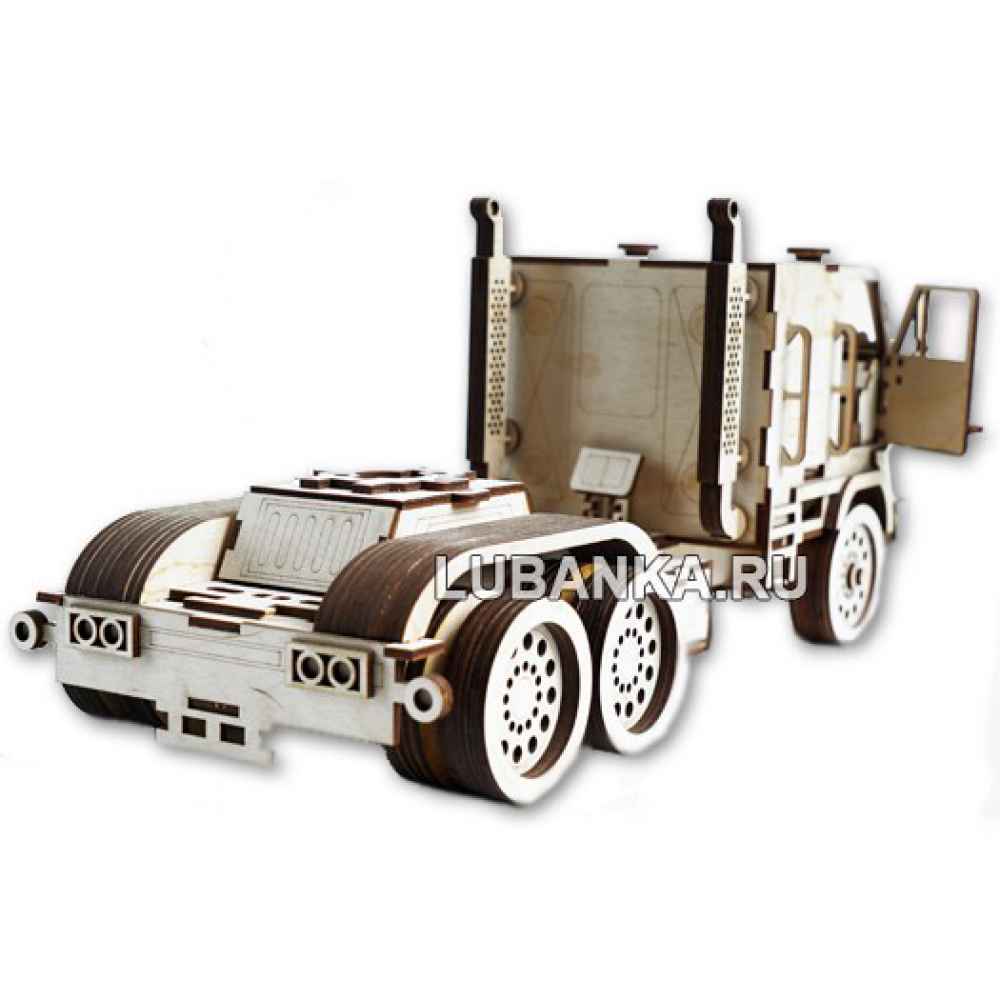 Деревянная модель для сборки «Автовоз»