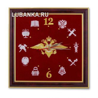Часы настенные «МВД» (242 приказ)